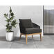 Capri Natural / Gracebay Grey Outdoor Lounge Chair